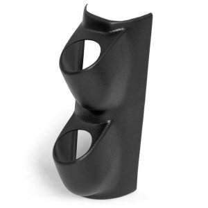 GMC Truck Gauge Pod - Banks Power - 2-Gauge Pillar Mount - Black - `00-`05